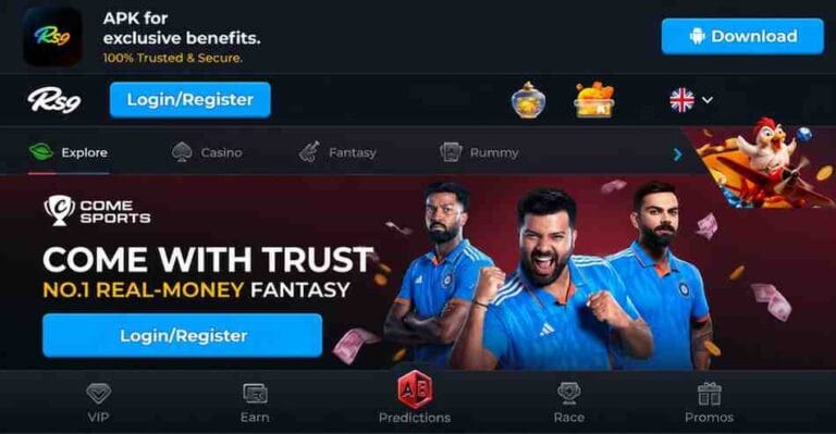 RS9 APP GAMING TO RS9 GAME APK DOWNLOAD 2026