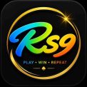 RS9 APK official logo with premium style.